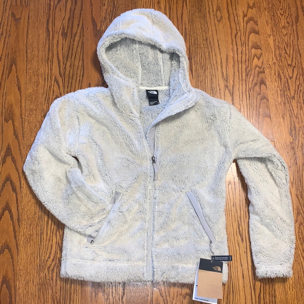 Women’s North Face furry jacket size extra small